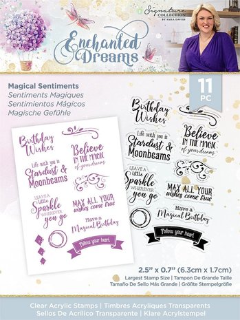 Crafter's Companion Enchanted Dreams Clear Stamps Magical Sentiments (S-ED-ST-MSE) (OUTLET) Crafter's Companion Enchanted Dreams Clear Stamps Magical Sentiments (S-ED-ST-MSE) (OUTLET)