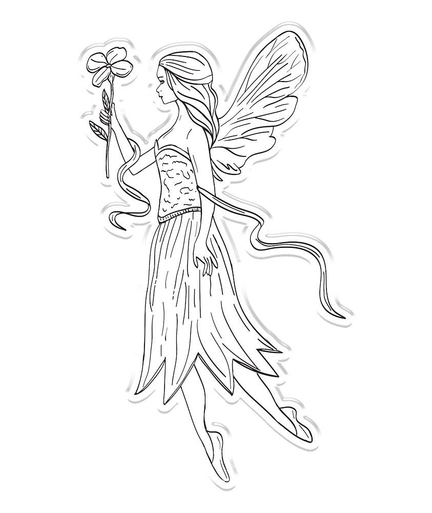 Crafter's Companion Enchanted Dreams Stamp & Die Enchanted Fairy (S-ED-STD-EFAIR) (OUTLET)