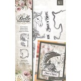 Crafter's Companion Belle Countryside Stamp & Die Equine Elegance (BELC-STD-EQEL) (OUTLET)