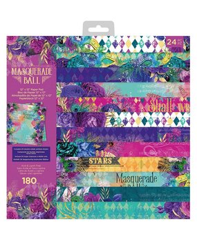 Crafter's Companion Masquerade Ball 12x12 Inch Paper Pad (MB-PAD12) (OUTLET)