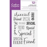Crafter's Companion Friendship Clear Stamps (CC-STP-FRIENDS) (OUTLET)