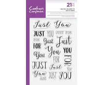 Crafter's Companion Only You Clear Stamps (CC-STP-ONLYYOU)