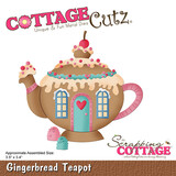 Scrapping Cottage Gingerbread Teapot (CC-904) (OUTLET)