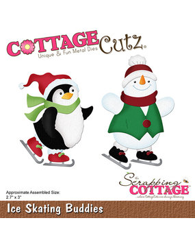 Scrapping Cottage Ice Skating Buddies (CC-921) (OUTLET)