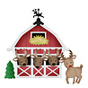 Scrapping Cottage Reindeer Stable (CC-924) (OUTLET) Scrapping Cottage Reindeer Stable (CC-924) (OUTLET)