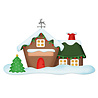 Scrapping Cottage North Pole (CC-947) (OUTLET) Scrapping Cottage North Pole (CC-947) (OUTLET)