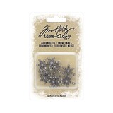 Idea-ology Tim Holtz Adornments Snowflakes (TH94200) (DISCONTINUED)