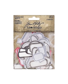Idea-ology Tim Holtz Christmas Ephemera Snippets Labels (TH94188)