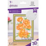 Gemini Peonies 3D Embossing Folder (GEM-EF5-3D-PEON) (DISCONTINUED)