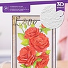 Gemini Roses 3D Embossing Folder (GEM-EF5-3D-ROSE) (OUTLET)