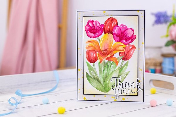 Gemini Tulips 3D Embossing Folder (GEM-EF5-3D-TULI) (DISCONTINUED) Gemini Tulips 3D Embossing Folder (GEM-EF5-3D-TULI) (DISCONTINUED)