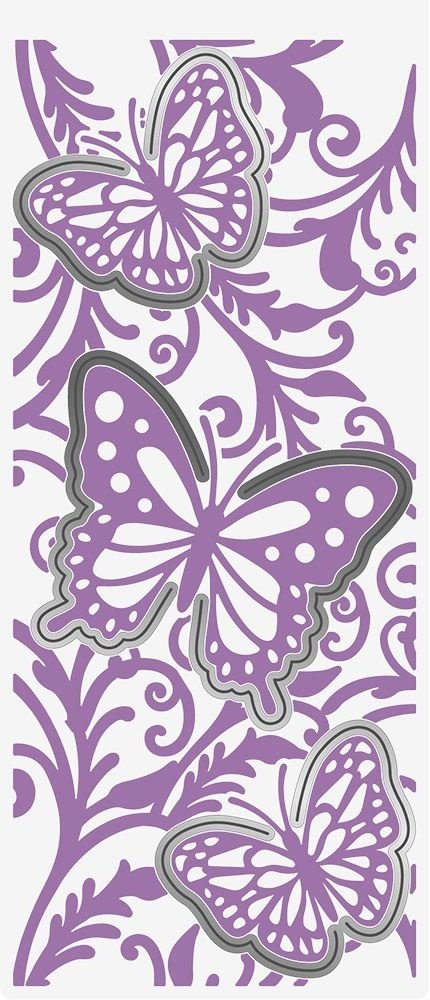 Gemini Butterfly Delight Cut and Emboss Folder (GEM-CEF8.5-BDEL) (DISCONTINUED) Gemini Butterfly Delight Cut and Emboss Folder (GEM-CEF8.5-BDEL) (DISCONTINUED)