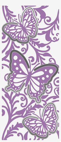 Gemini Butterfly Delight Cut and Emboss Folder (GEM-CEF8.5-BDEL) (DISCONTINUED) Gemini Butterfly Delight Cut and Emboss Folder (GEM-CEF8.5-BDEL) (DISCONTINUED)