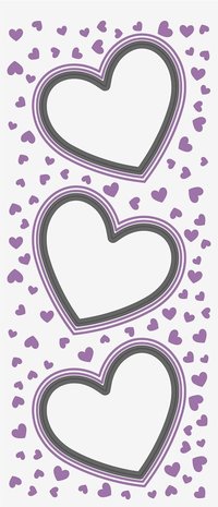 Gemini Happy Hearts Cut and Emboss Folder (GEM-CEF8.5-HHEA) (DISCONTINUED)