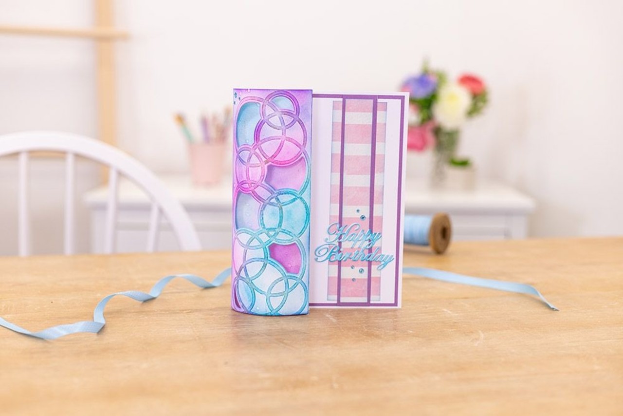 Gemini Interlocking Circles Cut and Emboss Folder (GEM-CEF8.5-INCIR) (DISCONTINUED)