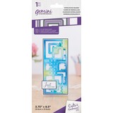 Gemini Interlocking Squares Cut and Emboss Folder (GEM-CEF8.5-INSQU) (DISCONTINUED)