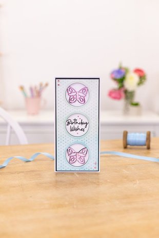 Gemini Pretty Polka Dots Cut and Emboss Folder (GEM-CEF8.5-PPDO) (DISCONTINUED)