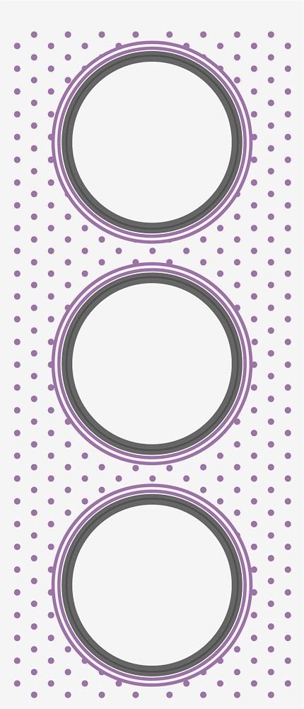 Gemini Pretty Polka Dots Cut and Emboss Folder (GEM-CEF8.5-PPDO) (DISCONTINUED)