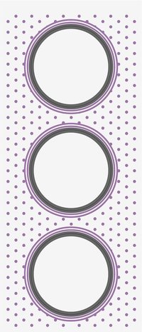 Gemini Pretty Polka Dots Cut and Emboss Folder (GEM-CEF8.5-PPDO) (DISCONTINUED)