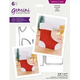 Gemini Message Reveal Stocking Create-a-Card Dies (GEM-MD-CAD-MR-STO) (OUTLET)