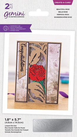 Gemini Beautiful Rose Create-a-Card Dies (GEM-MD-CAD-BEAR) (DISCONTINUED) Gemini Beautiful Rose Create-a-Card Dies (GEM-MD-CAD-BEAR) (DISCONTINUED)