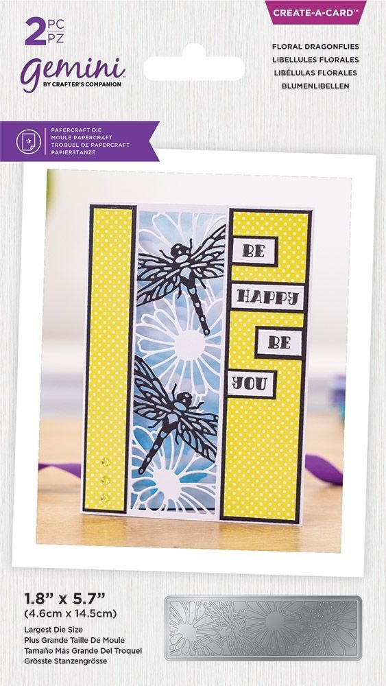 Gemini Floral Dragonflies Create-a-Card Dies (GEM-MD-CAD-FLOD) (DISCONTINUED) Gemini Floral Dragonflies Create-a-Card Dies (GEM-MD-CAD-FLOD) (DISCONTINUED)