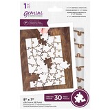 Gemini 5x7 Inch Abstract Jigsaw Multi Media Dies (30pcs) (GEM-MMD-ABJIG30) (DISCONTINUED)