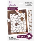 Gemini 10x8 Inch Abstract Jigsaw Multi Media Dies (44pcs) (GEM-MMD-ABJIG44) (DISCONTINUED)