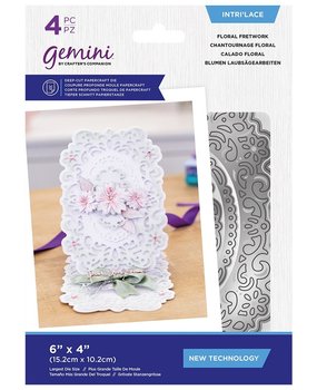 Gemini Floral Fretwork Intri’lace Dies (GEM-MD-INT-FLFR) (DISCONTINUED) Gemini Floral Fretwork Intri’lace Dies (GEM-MD-INT-FLFR) (DISCONTINUED)