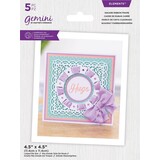 Gemini Square Ribbon Frame Elements Dies (GEM-MD-ELE-SRIB) (DISCONTINUED)
