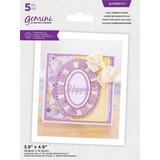 Gemini Oval Ribbon Frame Elements Dies (GEM-MD-ELE-ORIB) (DISCONTINUED)