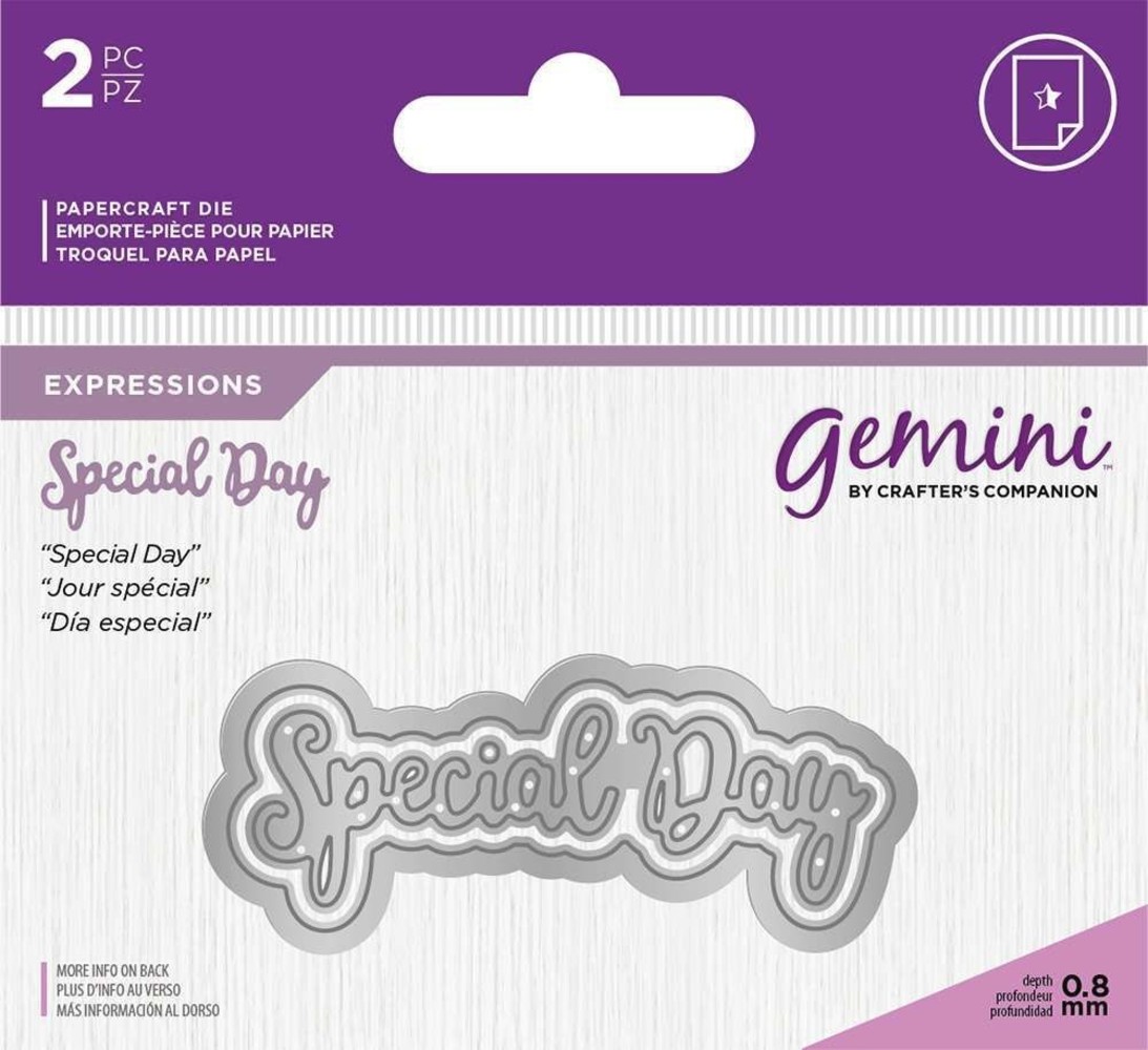 Gemini Special Day Expressions Dies (GEM-MD-E-W-55) (DISCONTINUED)