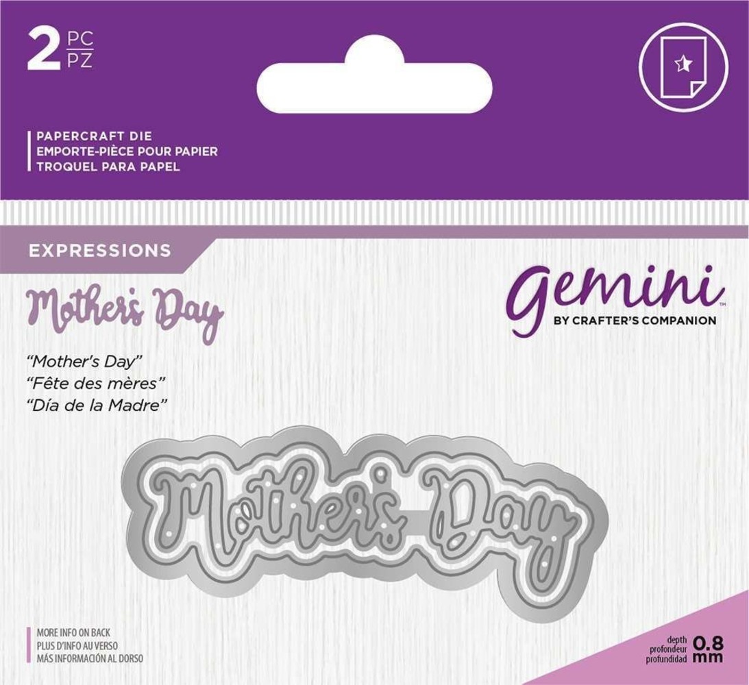 Gemini Mother's Day Expressions Dies (GEM-MD-E-W-63) (DISCONTINUED)
