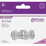 Gemini Good Luck Expressions Dies (GEM-MD-E-W-49) (DISCONTINUED)