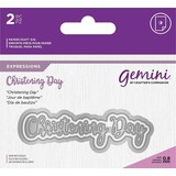 Gemini Christening Day Expressions Dies (GEM-MD-E-W-68) (DISCONTINUED)