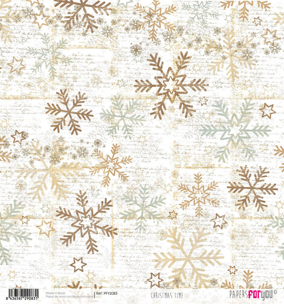 Papers For You Christmas Time Rice Paper (6 pcs) (PFY-2083) (DISCONTINUED) Papers For You Christmas Time Rice Paper (6 pcs) (PFY-2083) (DISCONTINUED)