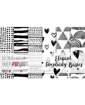 Papers For You Elegant Simplicity Basics Vellum Paper Pack (6pcs) (PFY-3333) (DISCONTINUED)