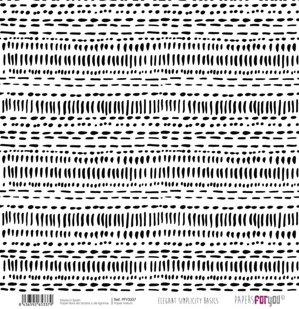 Papers For You Elegant Simplicity Basics Vellum Paper Pack (6pcs) (PFY-3333) (DISCONTINUED) Papers For You Elegant Simplicity Basics Vellum Paper Pack (6pcs) (PFY-3333) (DISCONTINUED)