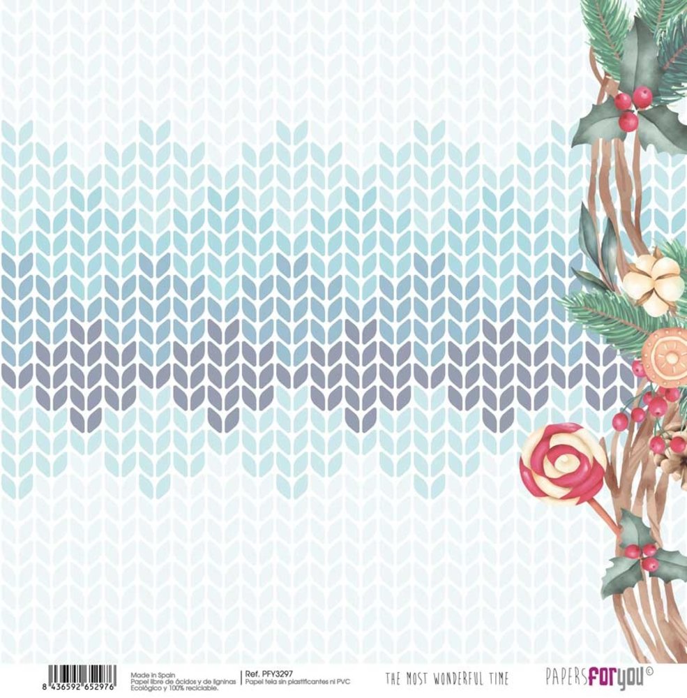 Papers For You The Most Wonderful Time Canvas Scrap Pack (8pcs) (PFY-3295) (DISCONTINUED)