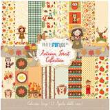 Papers For You Autumn Forest Scrap Paper Pack (12pcs) (PFY-1711) (DISCONTINUED)