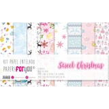 Papers For You Sweet Christmas Canvas Scrap Pack (8pcs) (PFY-4478) (DISCONTINUED)