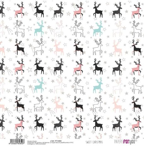 Papers For You Sweet Christmas Canvas Scrap Pack (8pcs) (PFY-4478) (DISCONTINUED) Papers For You Sweet Christmas Canvas Scrap Pack (8pcs) (PFY-4478) (DISCONTINUED)