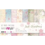 Papers For You Last Christmas Canvas Scrap Pack (8pcs) (PFY-3150) (DISCONTINUED)