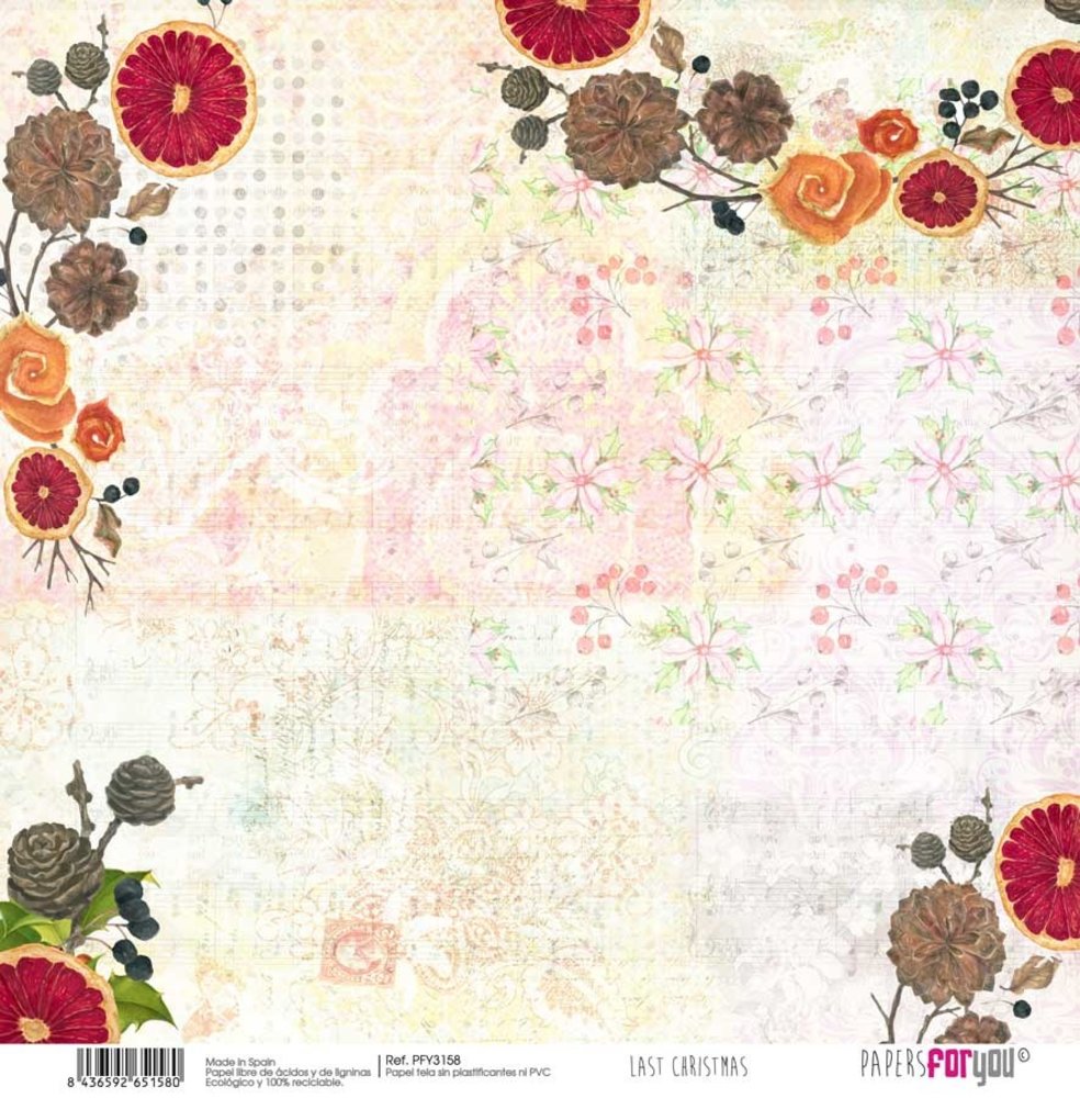 Papers For You Last Christmas Canvas Scrap Pack (8pcs) (PFY-3150) (DISCONTINUED) Papers For You Last Christmas Canvas Scrap Pack (8pcs) (PFY-3150) (DISCONTINUED)