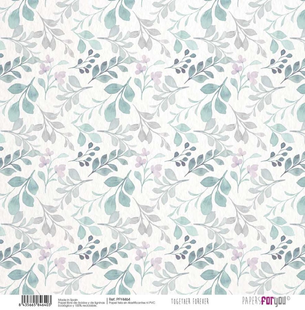 Papers For You Together Forever Canvas Scrap Pack (8pcs) (PFY-4460) (DISCONTINUED)