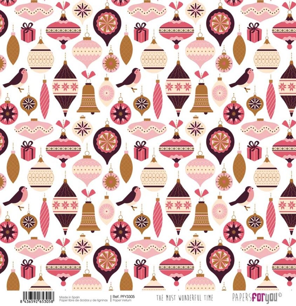 Papers For You The Most Wonderful Time Vellum Paper Pack (6pcs) (PFY-3304) (DISCONTINUED) Papers For You The Most Wonderful Time Vellum Paper Pack (6pcs) (PFY-3304) (DISCONTINUED)