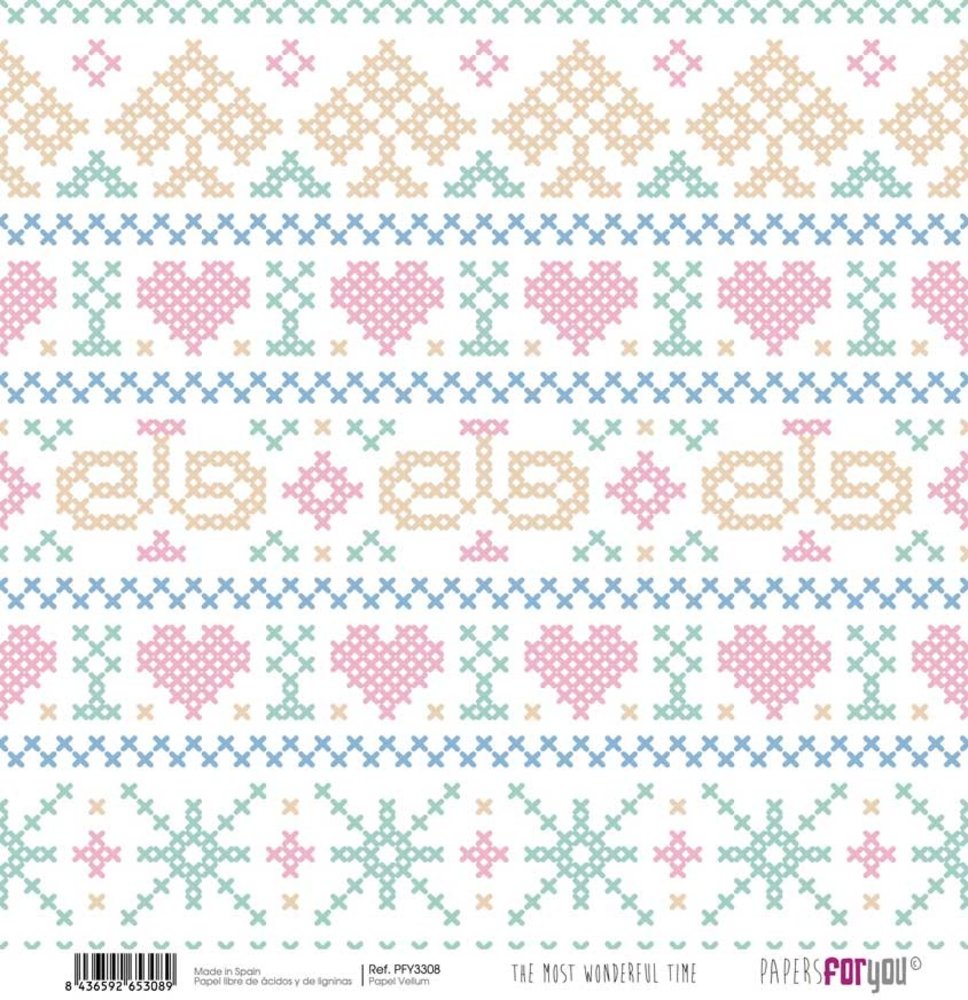 Papers For You The Most Wonderful Time Vellum Paper Pack (6pcs) (PFY-3304) (DISCONTINUED) Papers For You The Most Wonderful Time Vellum Paper Pack (6pcs) (PFY-3304) (DISCONTINUED)