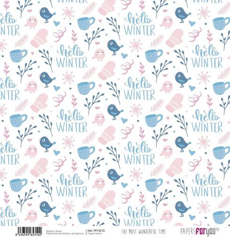 Papers For You The Most Wonderful Time Vellum Paper Pack (6pcs) (PFY-3304) (DISCONTINUED) Papers For You The Most Wonderful Time Vellum Paper Pack (6pcs) (PFY-3304) (DISCONTINUED)