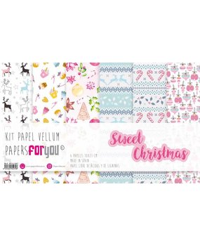 Papers For You Sweet Christmas Vellum Paper Pack (6pcs) (PFY-4407) (DISCONTINUED)
