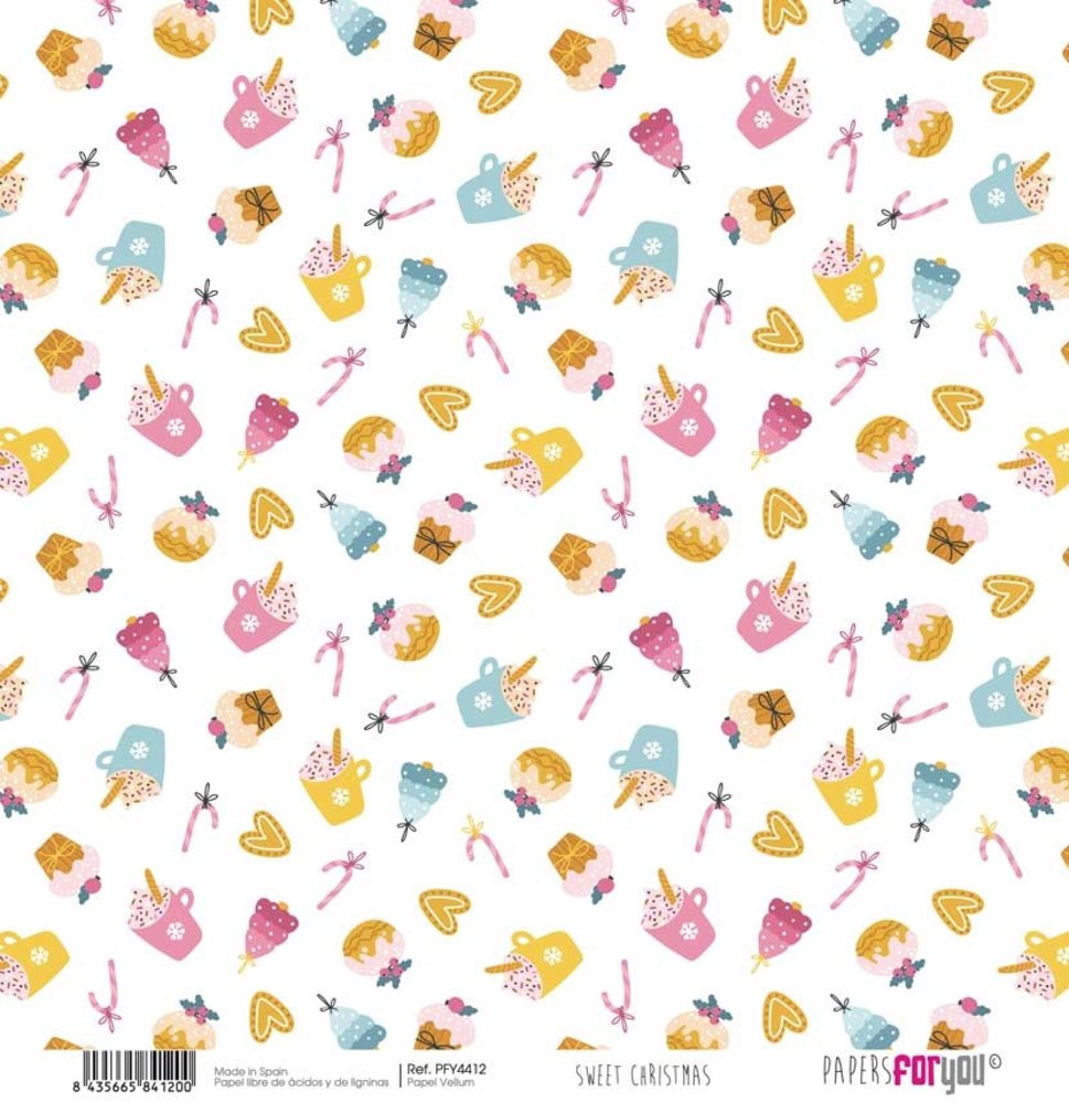Papers For You Sweet Christmas Vellum Paper Pack (6pcs) (PFY-4407) (DISCONTINUED) Papers For You Sweet Christmas Vellum Paper Pack (6pcs) (PFY-4407) (DISCONTINUED)